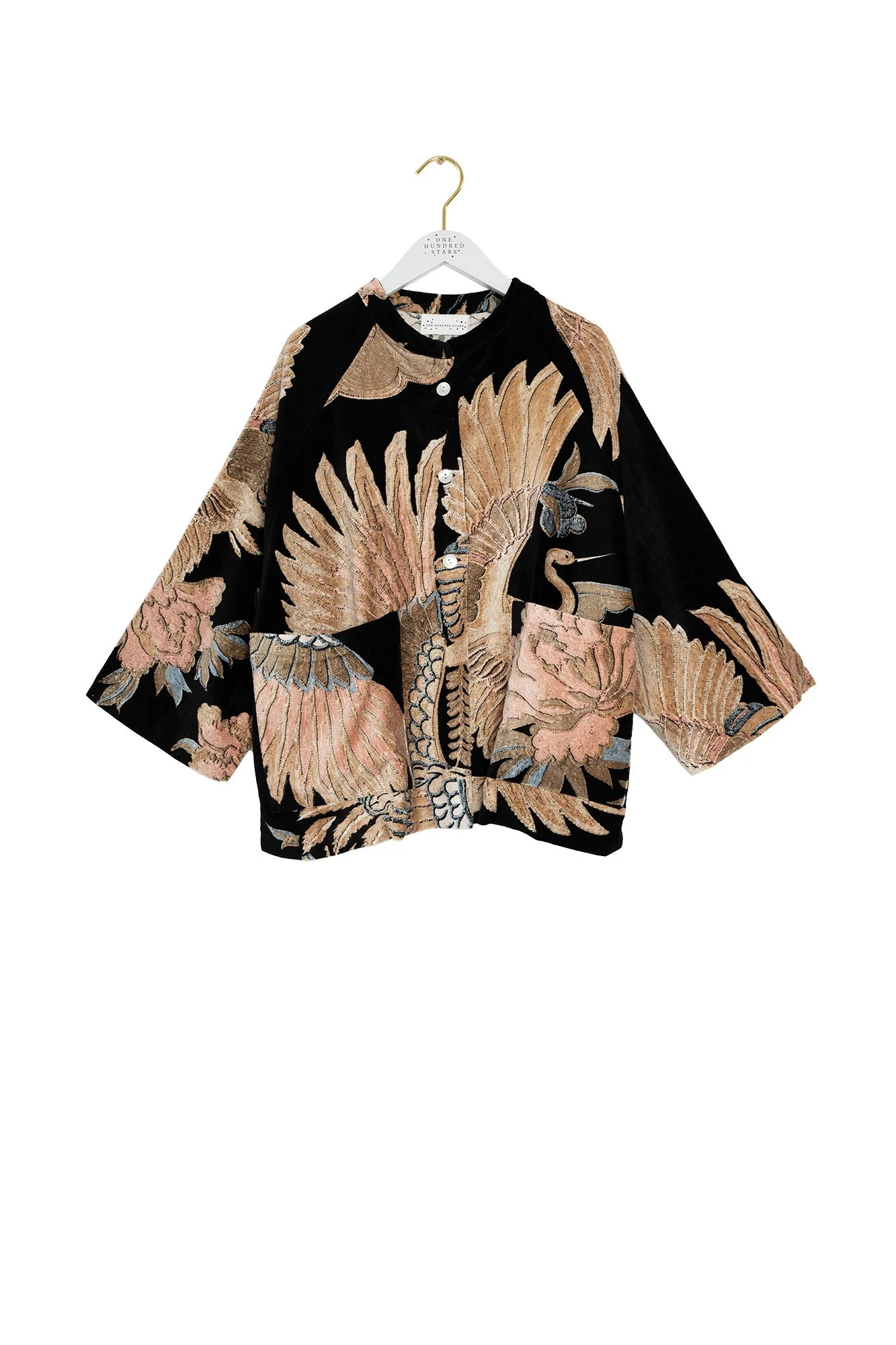 Crane Black Velvet Jacket - Image 7