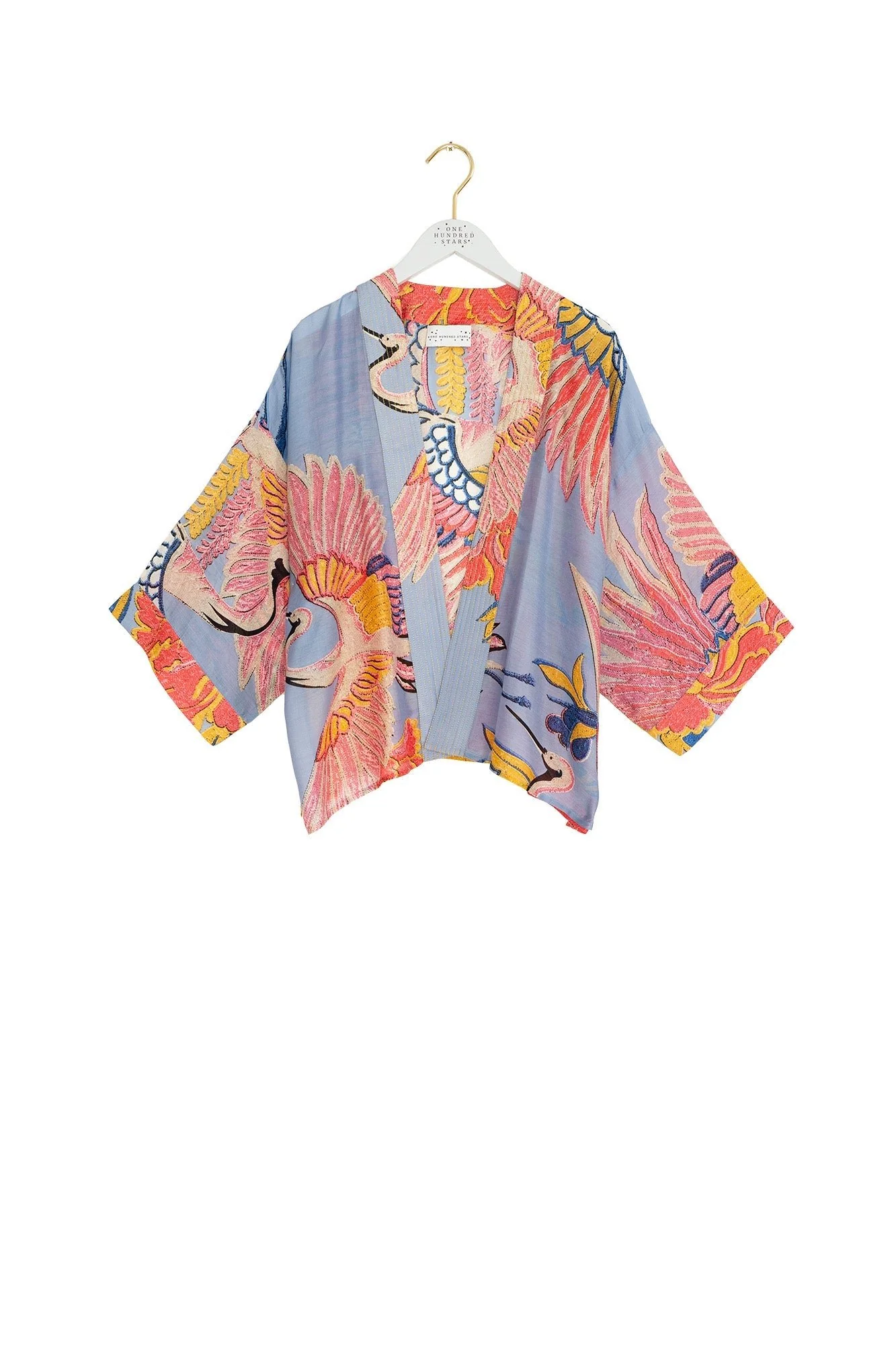 Crane Periwinkle Kimono - Image 6