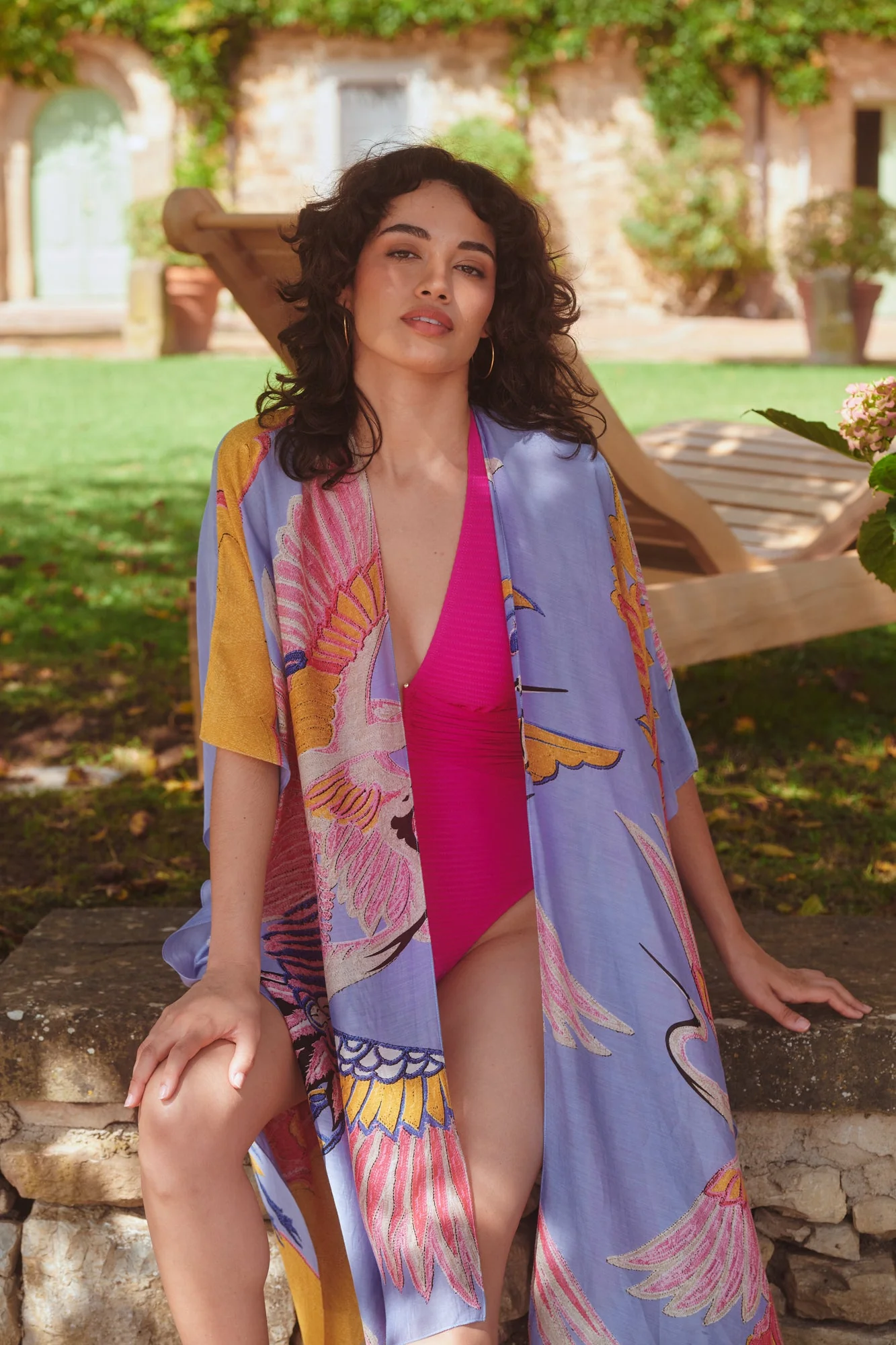 Crane Periwinkle Throwover - Image 4