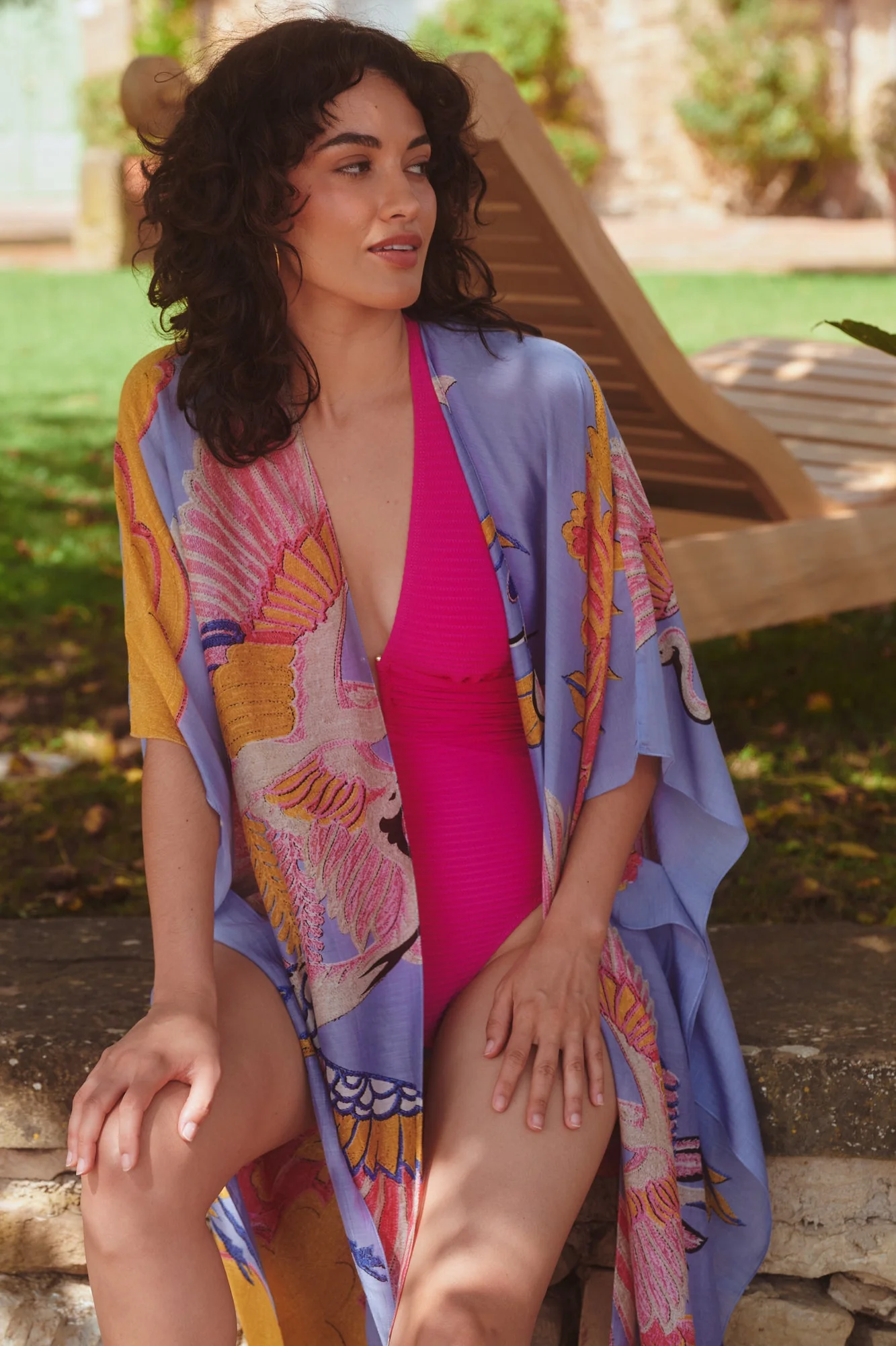 Crane Periwinkle Throwover - Image 5