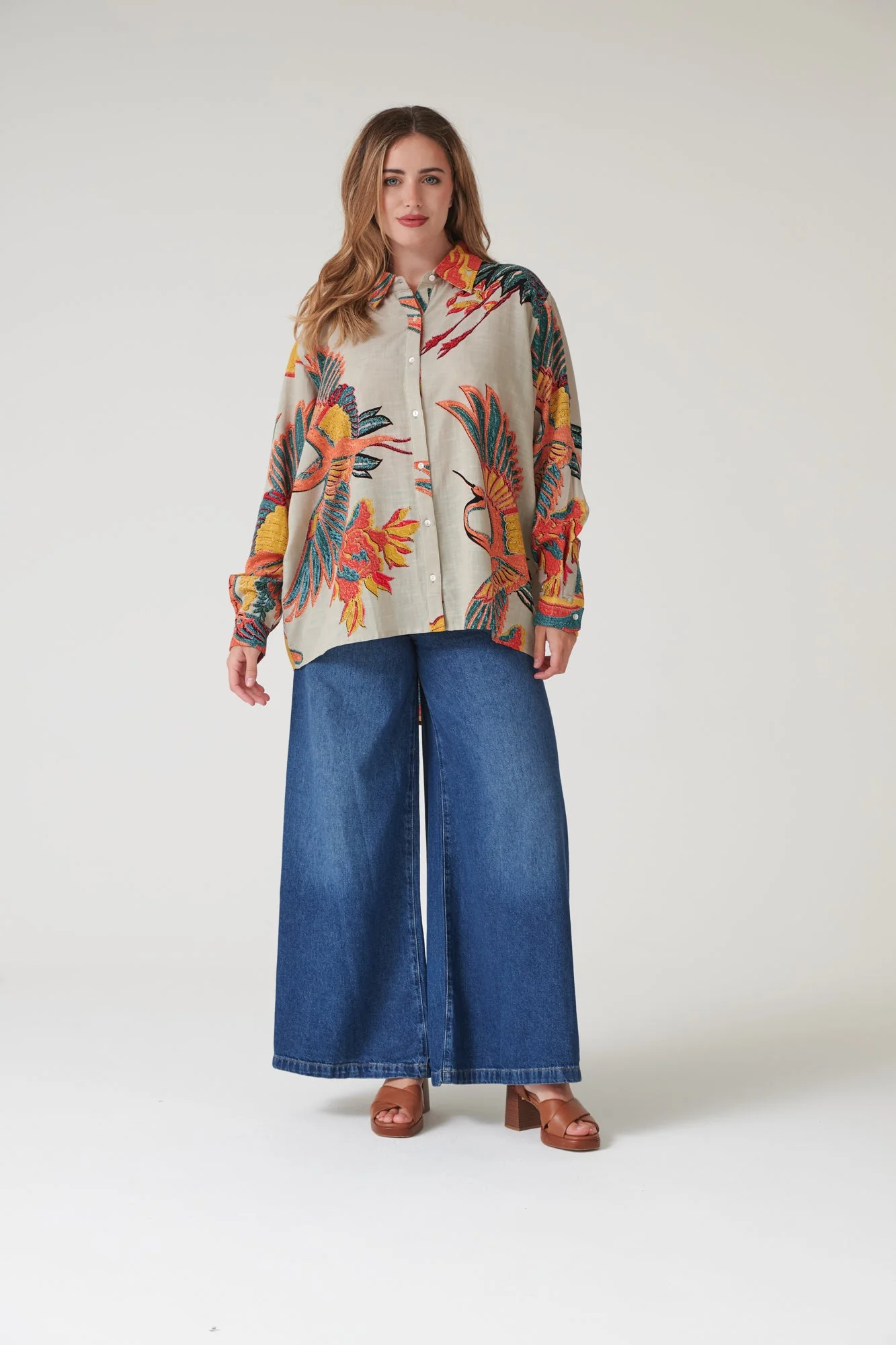 Crane Stone Oversized Shirt - Image 5