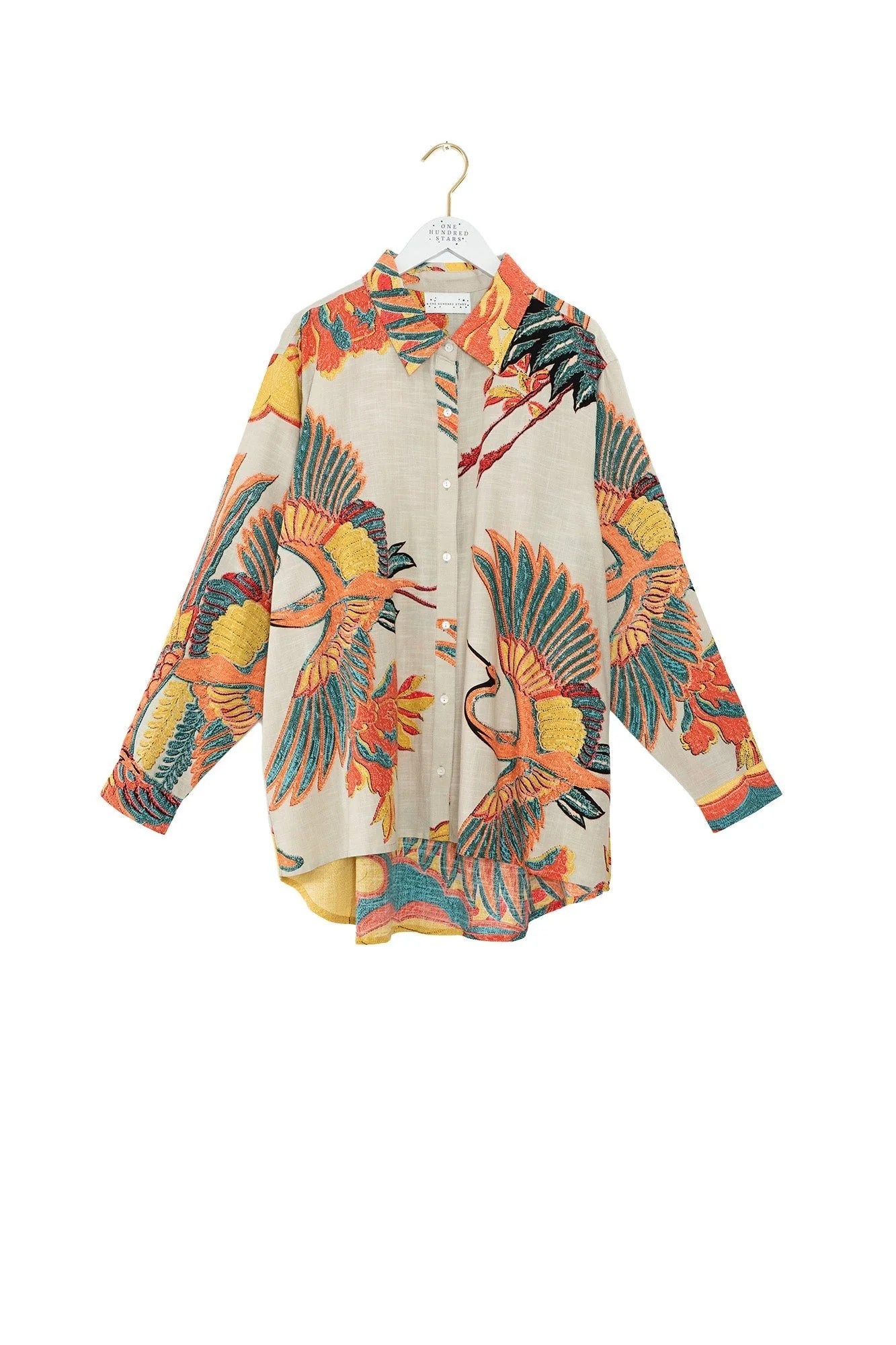 Crane Stone Oversized Shirt - Image 7