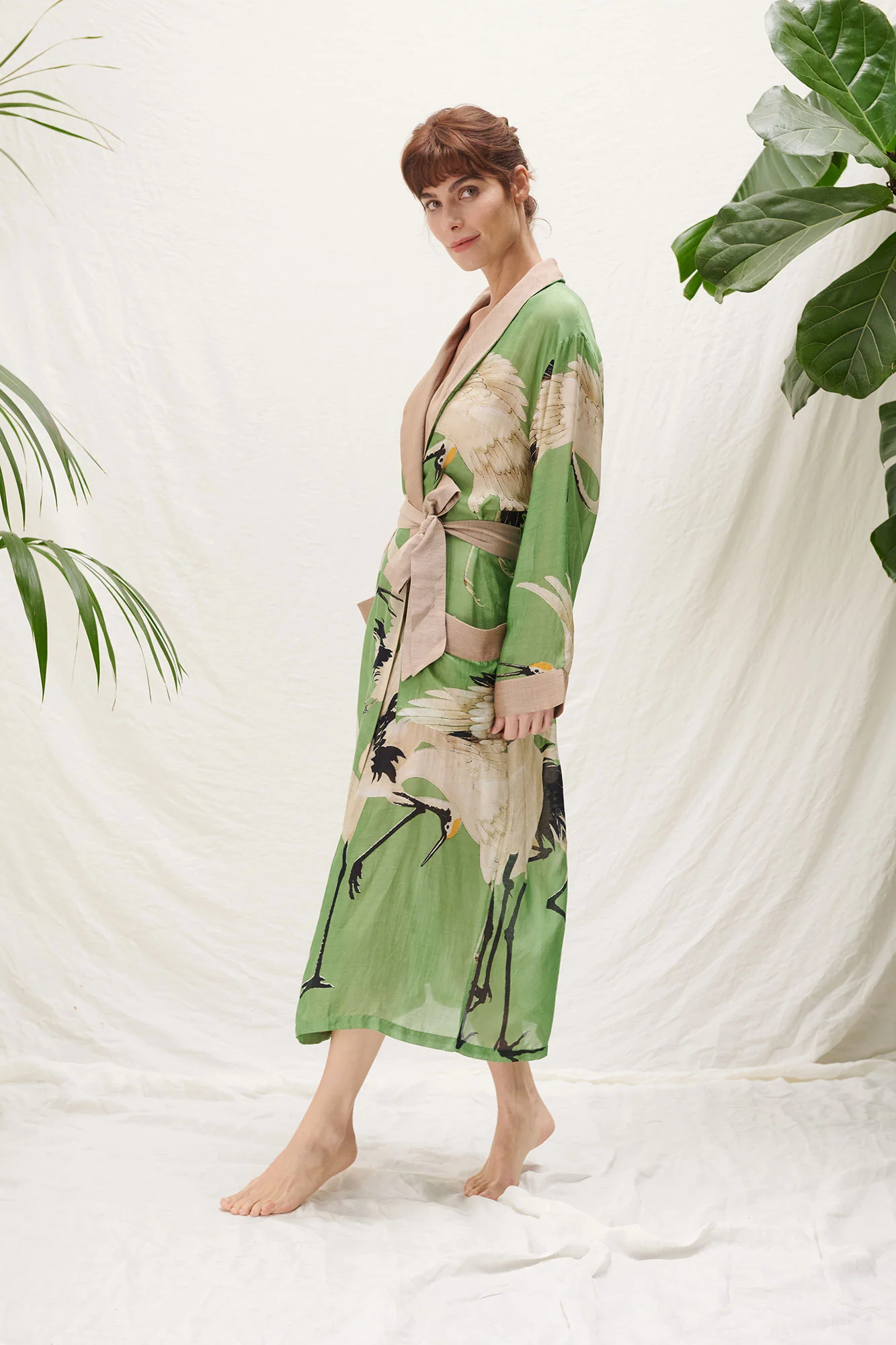 Stork Pea Green Gown - Image 3