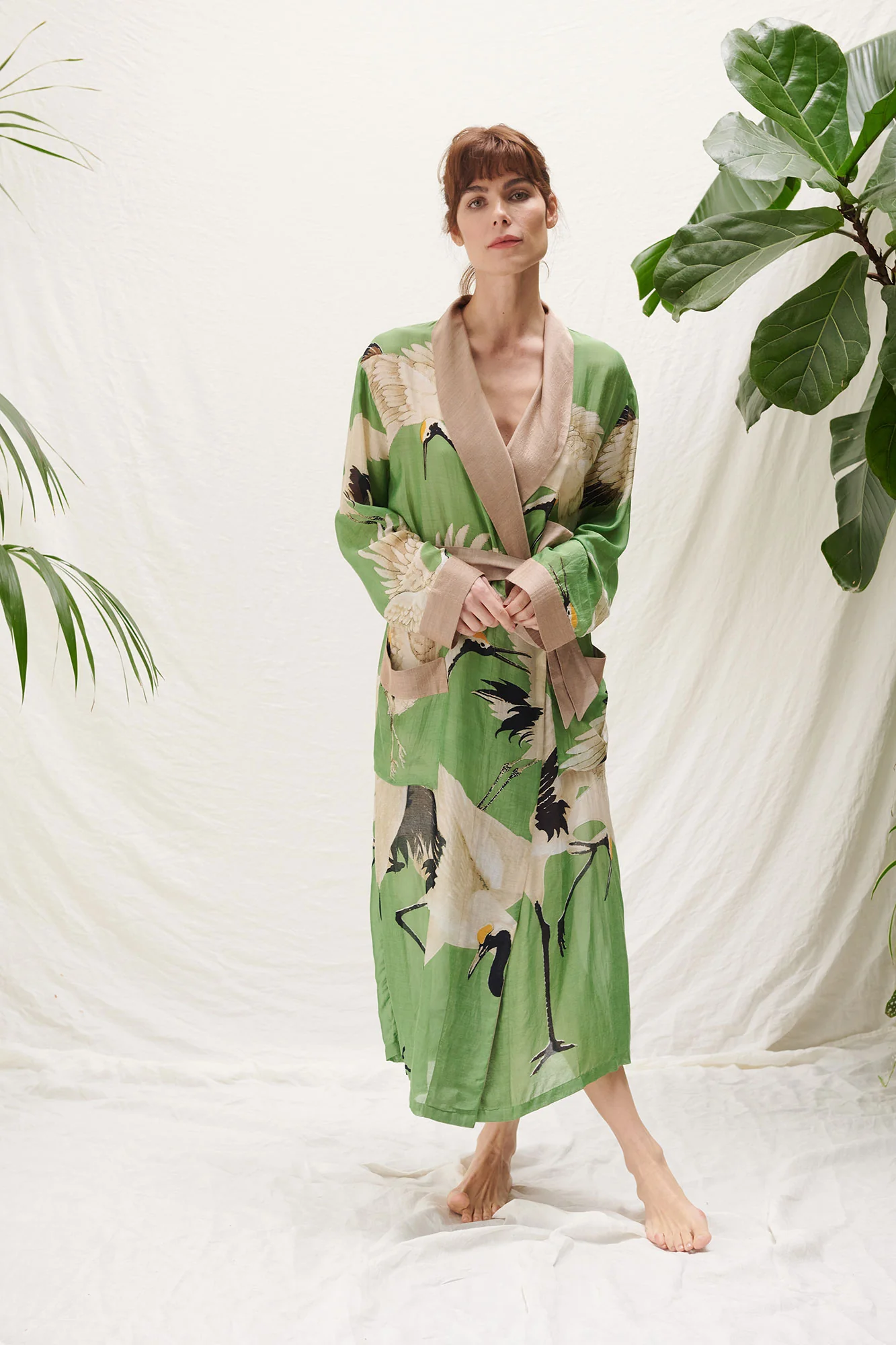 Stork Pea Green Gown - Image 4