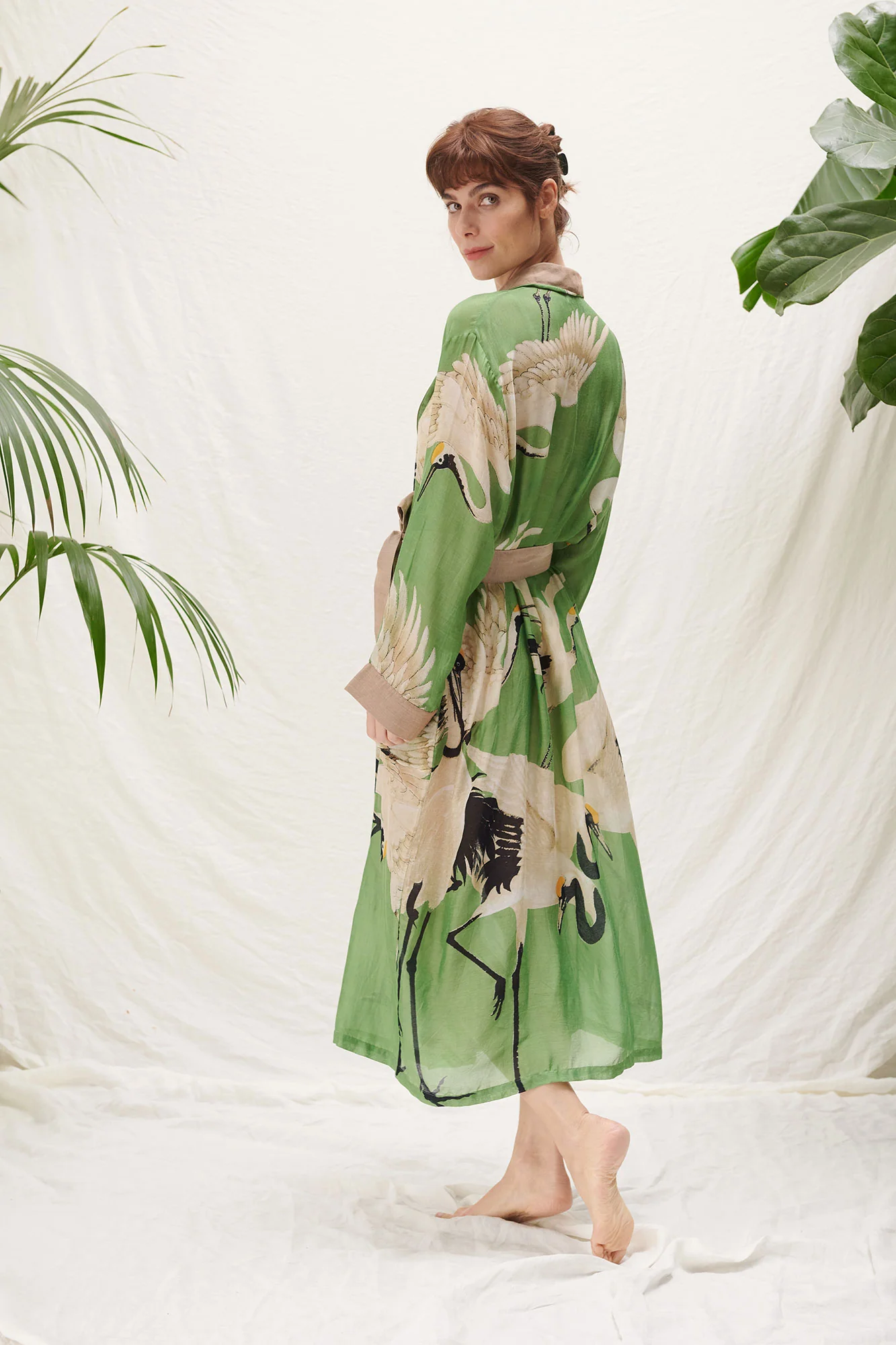 Stork Pea Green Gown - Image 5