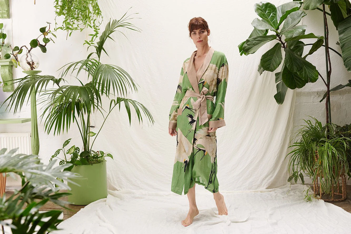 Stork Pea Green Gown - Image 7