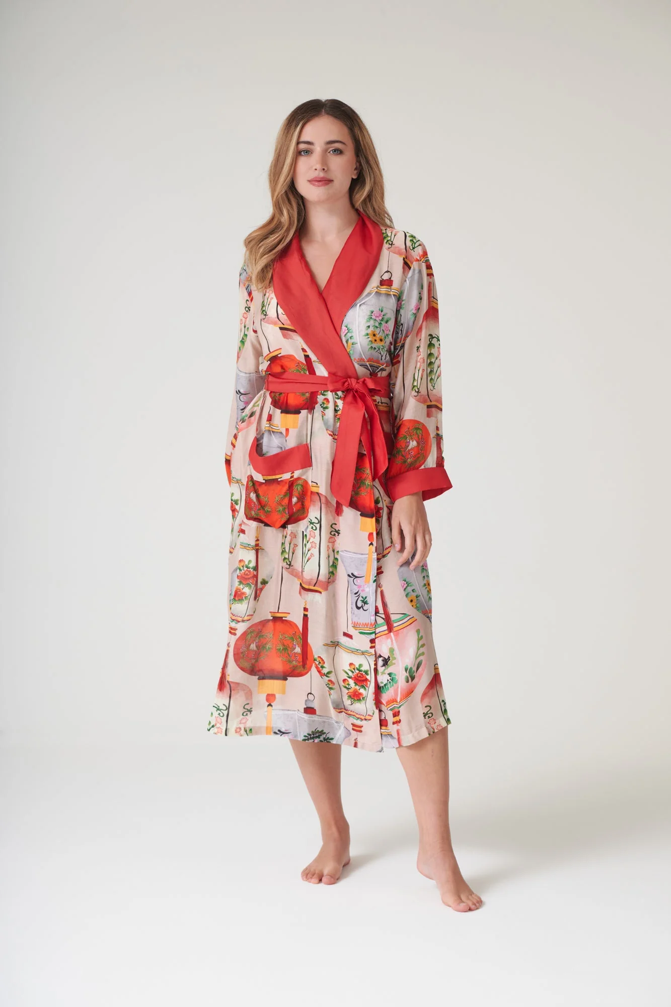 Lanterns Red Gown - Image 4