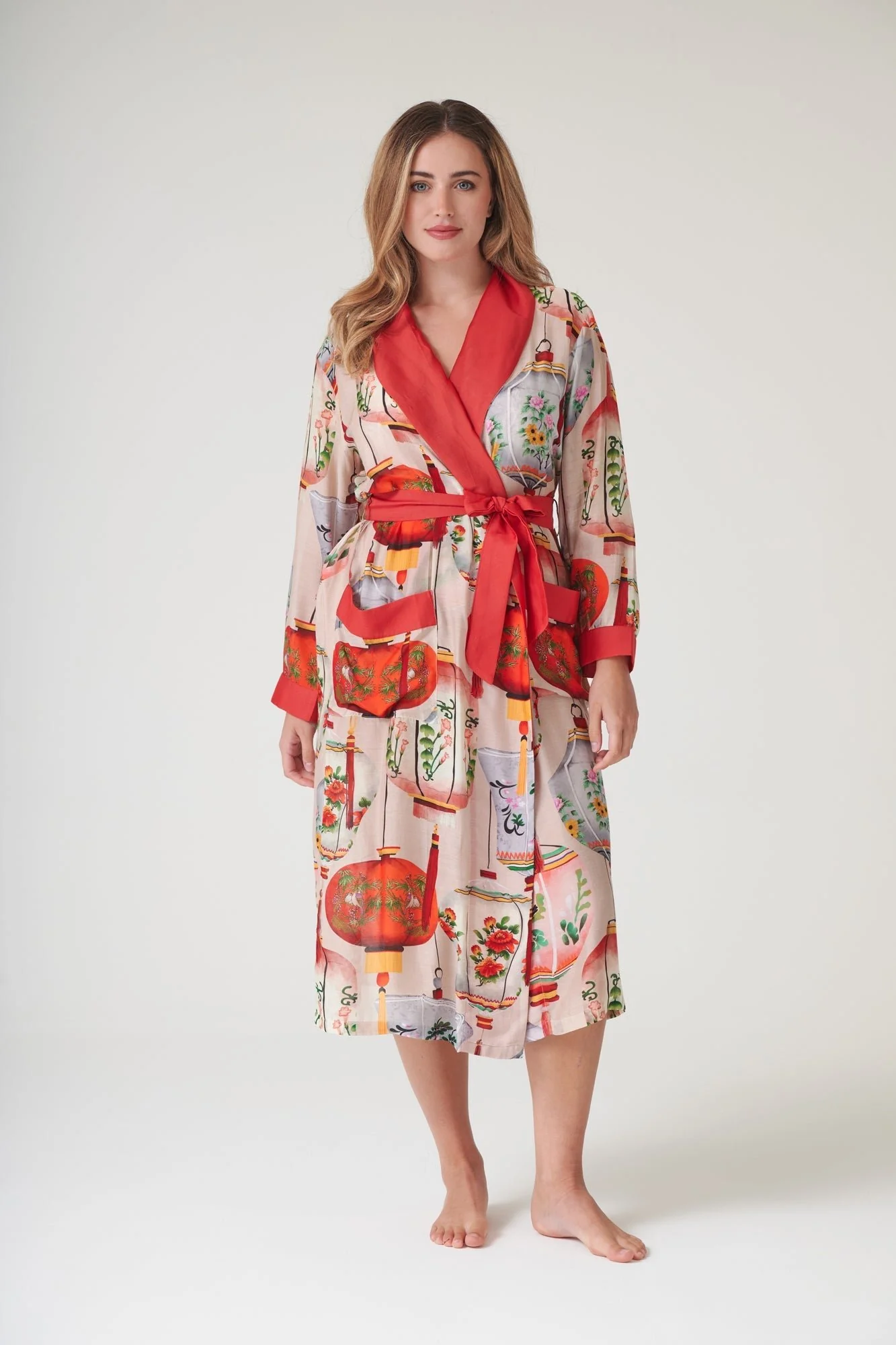 Lanterns Red Gown - Image 6