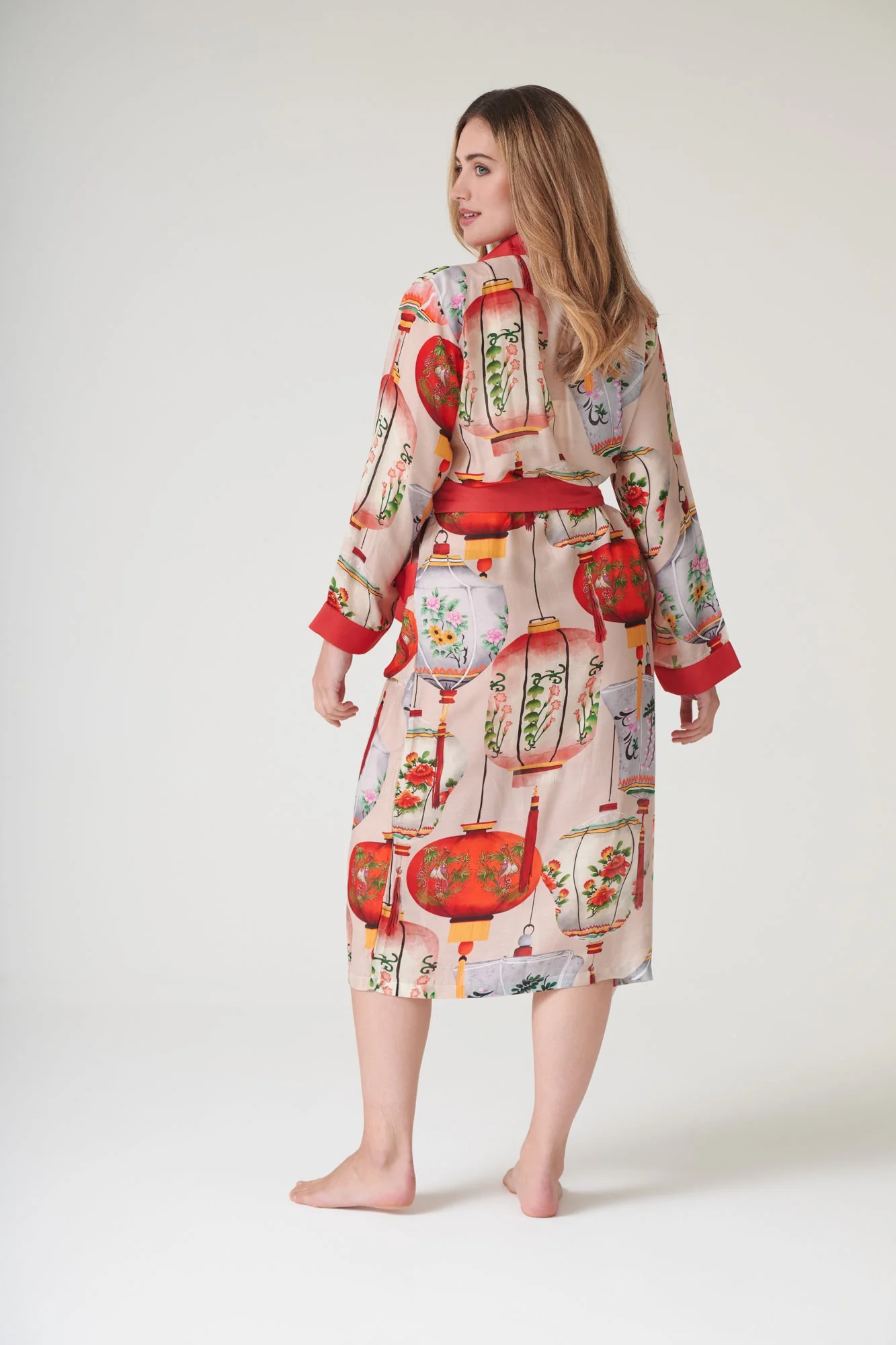 Lanterns Red Gown - Image 8