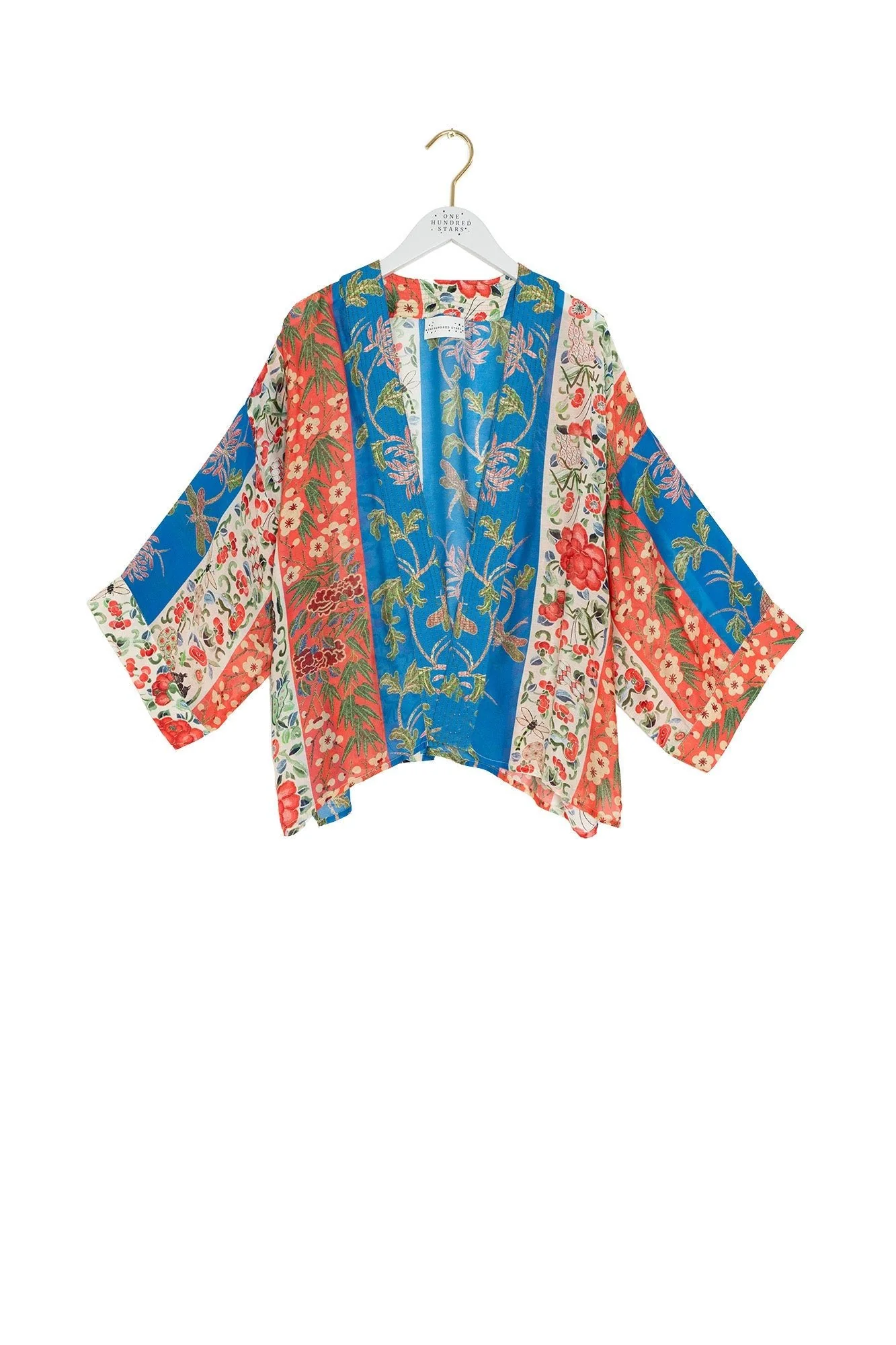 Ribbons Cobalt Kimono - Image 11