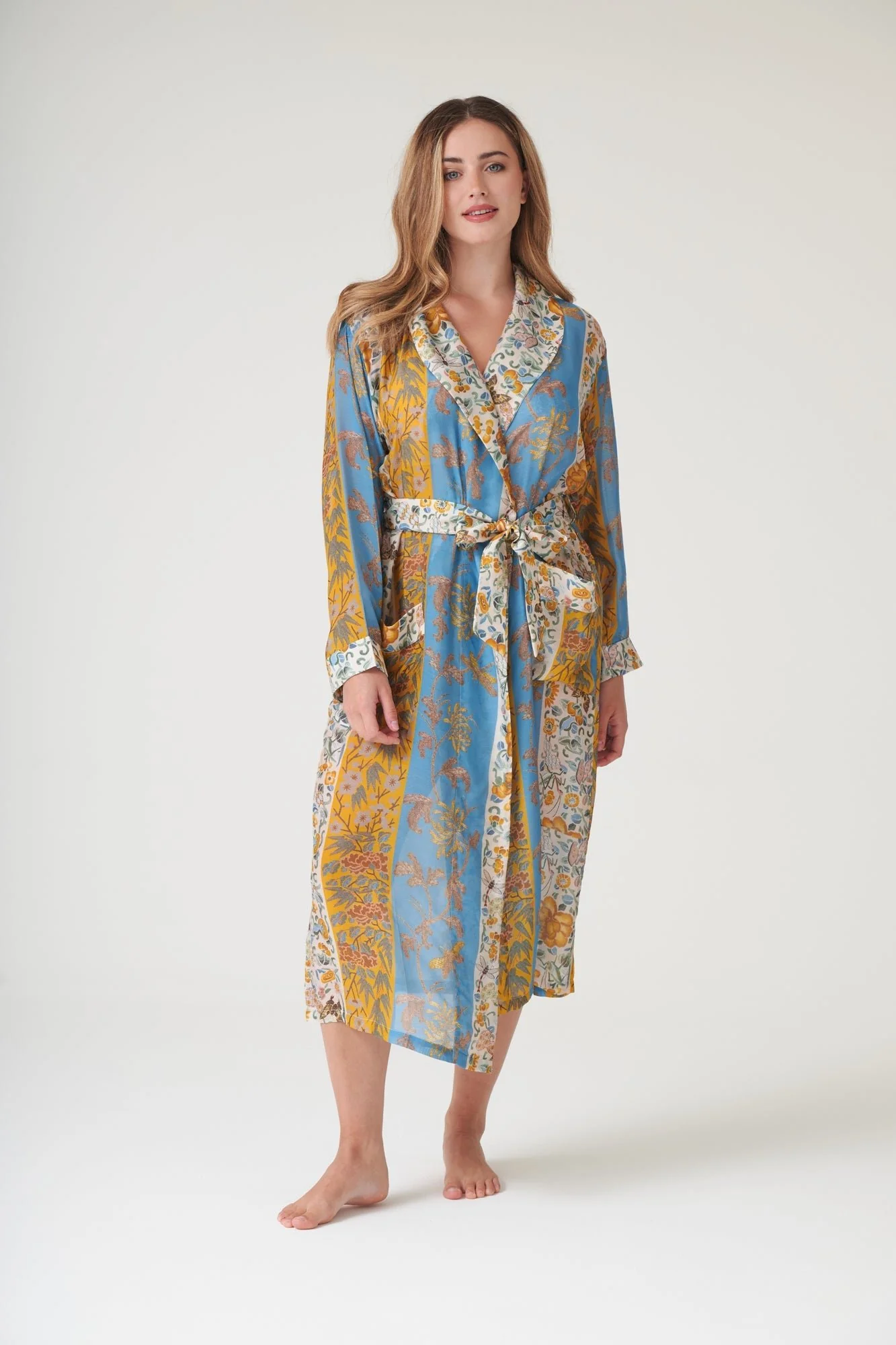 Ribbons Gold Gown - Image 3