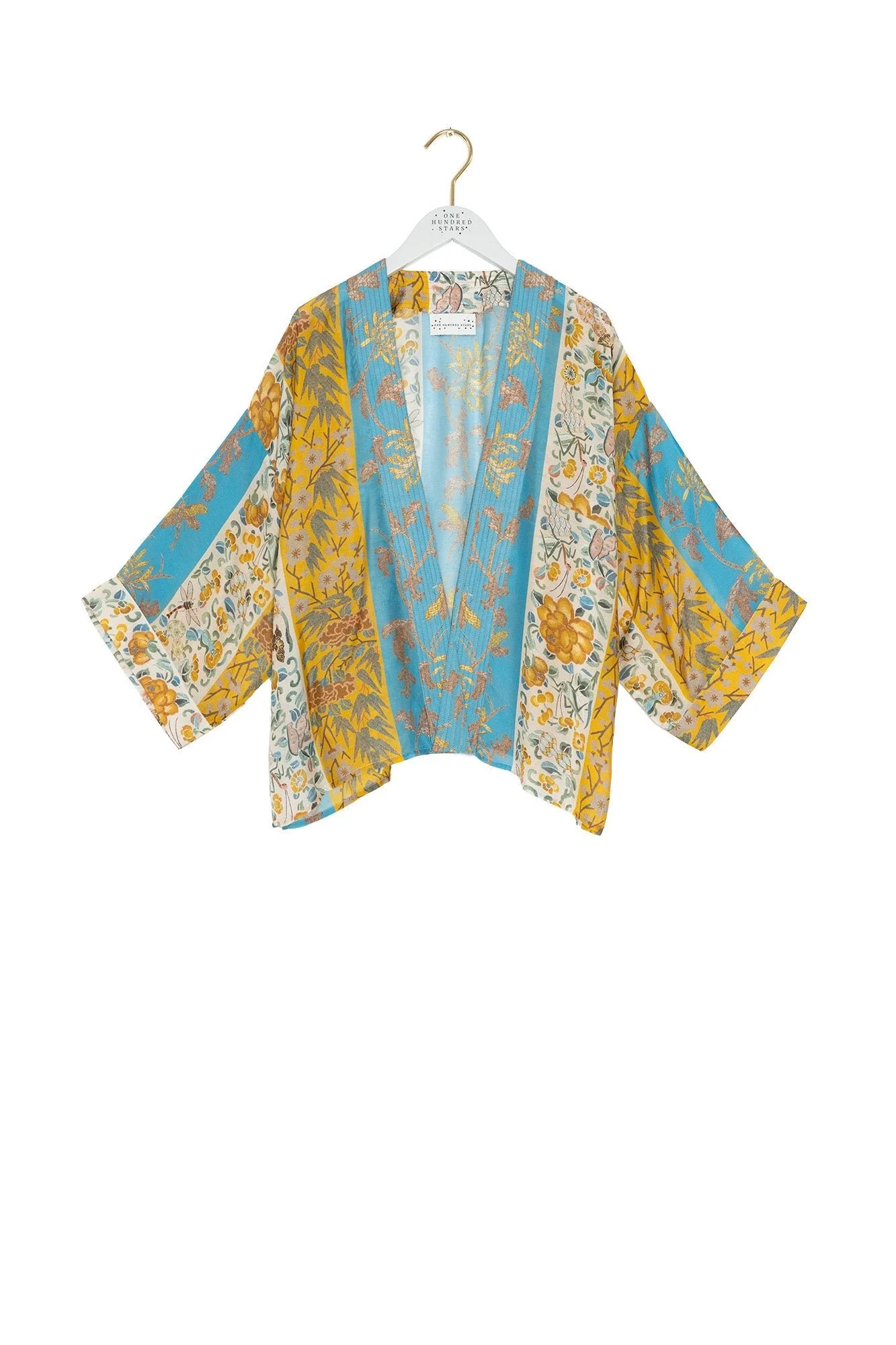 Ribbons Gold Kimono - Image 7