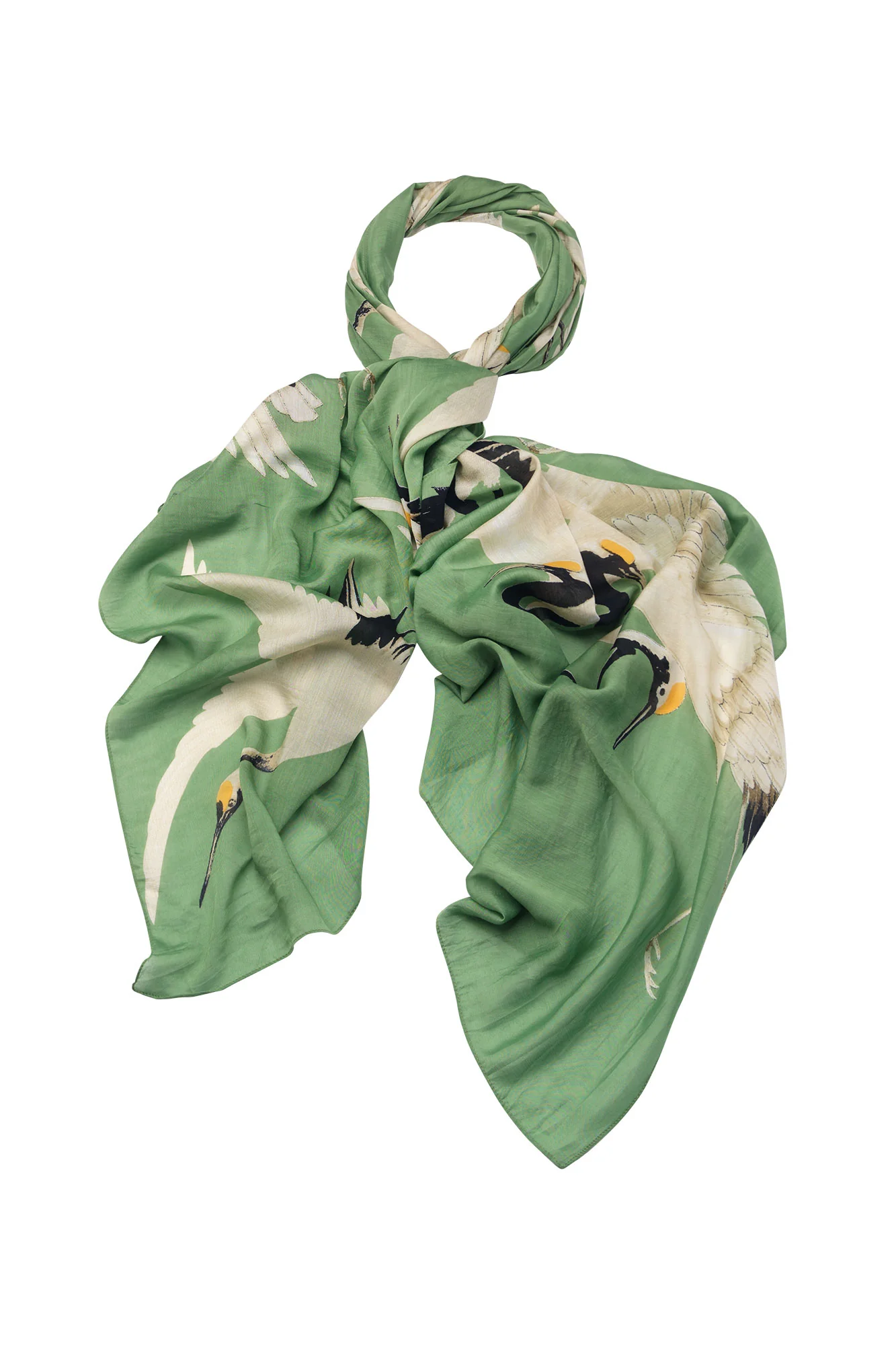 Stork Pea Green Scarf - Image 4