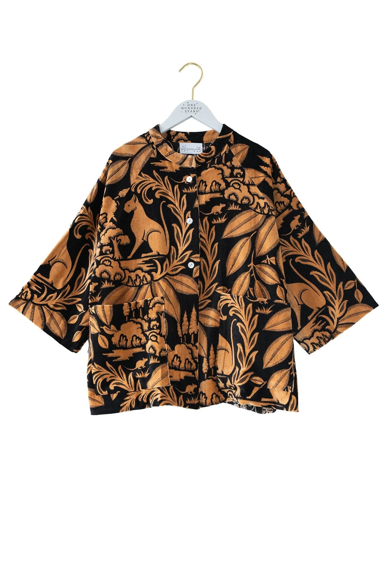 Sphinx Black Velvet Jacket - Image 5