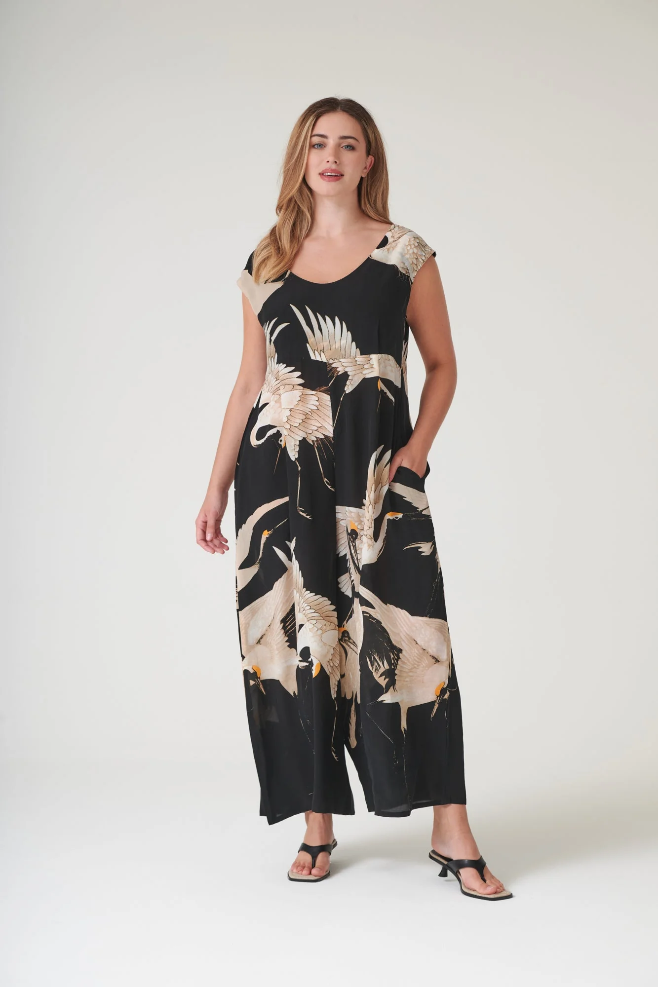 Stork Black Jumpsuit - Image 6