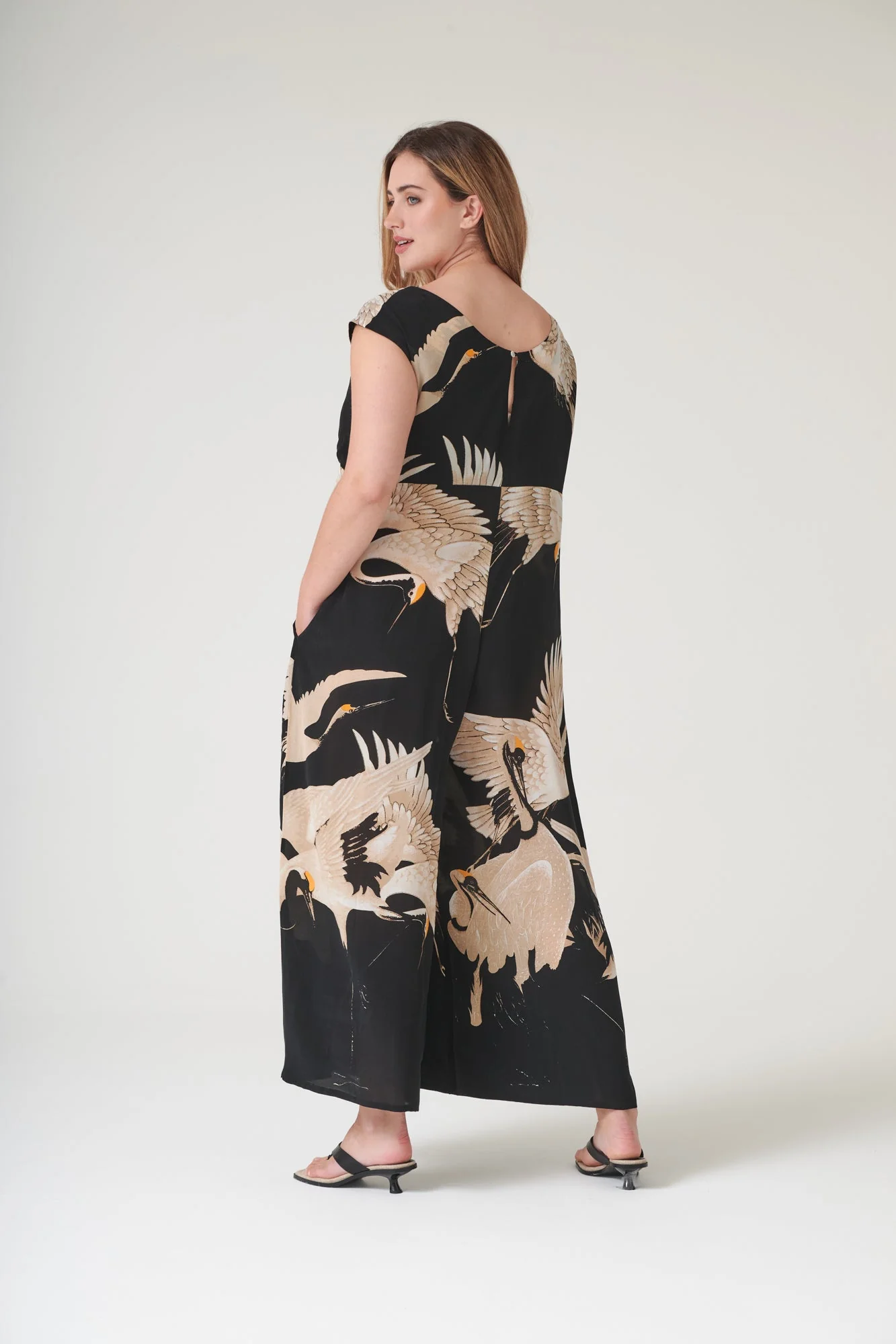 Stork Black Jumpsuit - Image 7