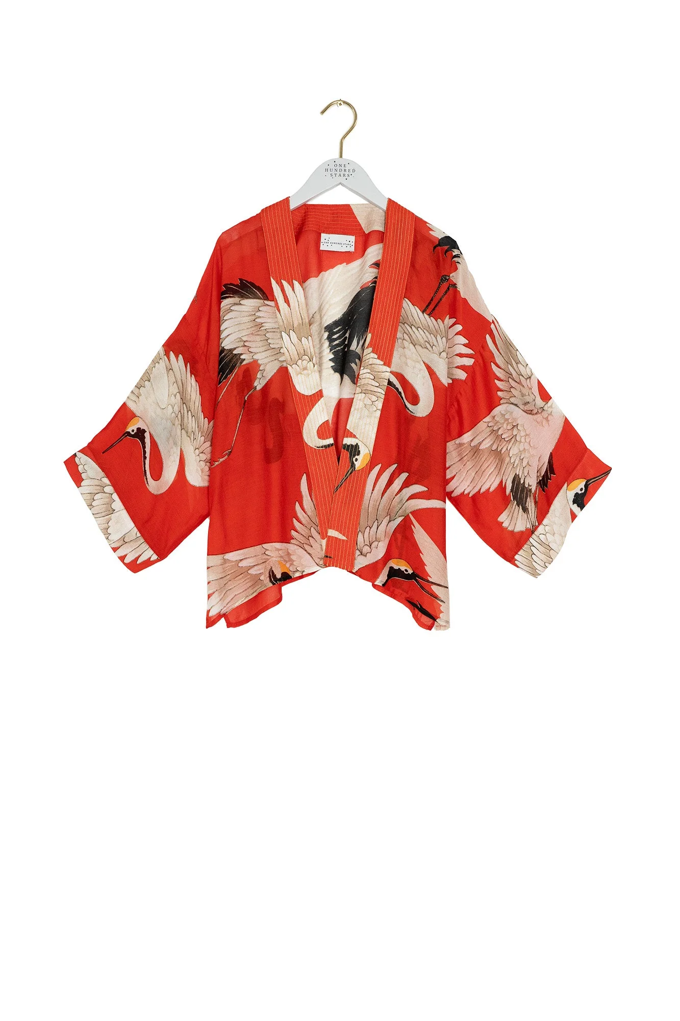 Stork Scarlet Kimono - Image 6